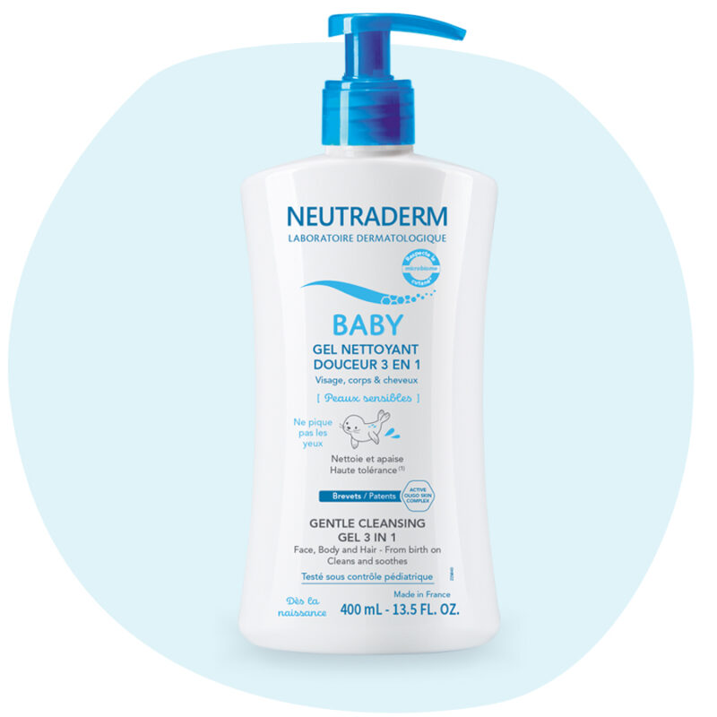 Gel nettoyant ultra-doux pour bébé Neutraderm
